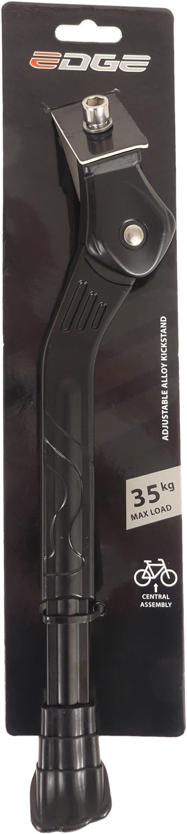 Seitenständer verstellbar 24 bis 28 Edge Strong - schwarz (auf Karte)