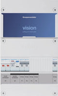 Hager vision - type a 3-groepenverdeler hs, als 30 ma haco direct, 1-fase