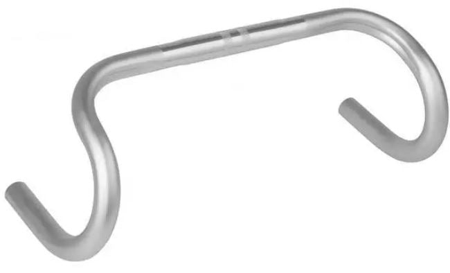 Zoom racestuur aluminium 25,4 x 425 mm - zilver