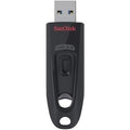 Usb stick scandisk ultra fit 128gb zwart