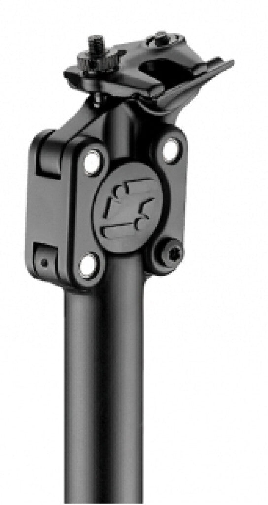 Satori Federsattelstütze Beatbox ø27,2 mm 350 mm - Mattschwarz