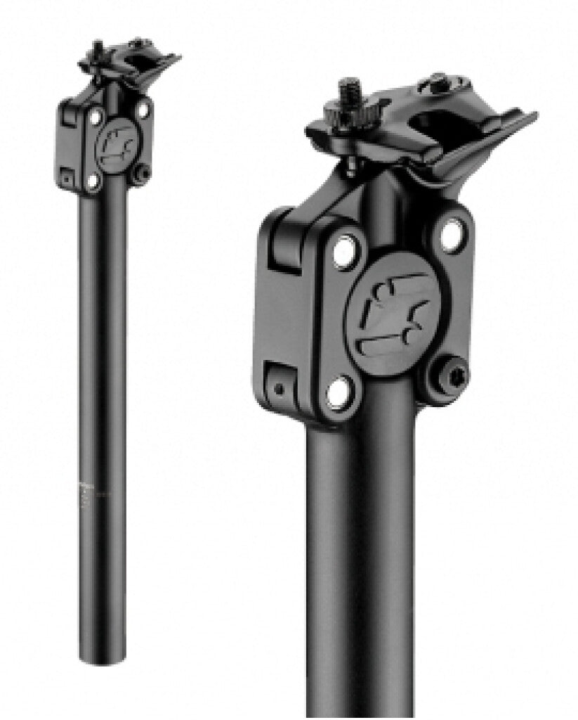 Satori Federsattelstütze Beatbox ø27,2 mm 350 mm - Mattschwarz