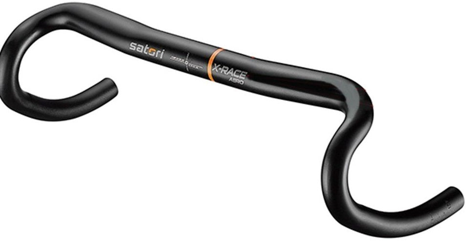 Satori Lenker x-race aero ø31,8 mm b=400 mm - matt schwarz