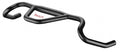 Satori stuur mtb firebird ø31.8mm 440mm - mat zwart