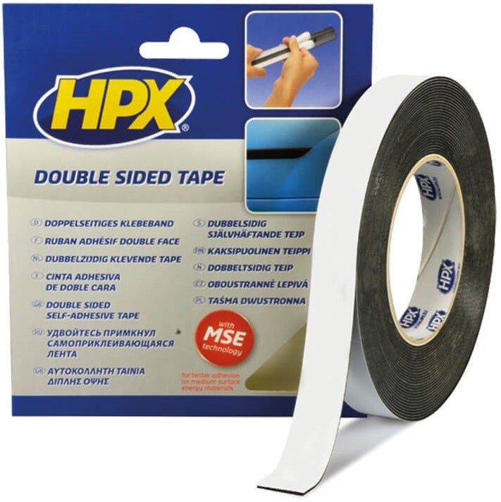 Doppelseitiges Klebeband HPX – 12 mm x 10 Meter