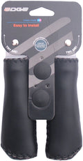 Griffset Edge Leather - schwarz - 2 x 135 mm (Einzelhandelsverpackung)