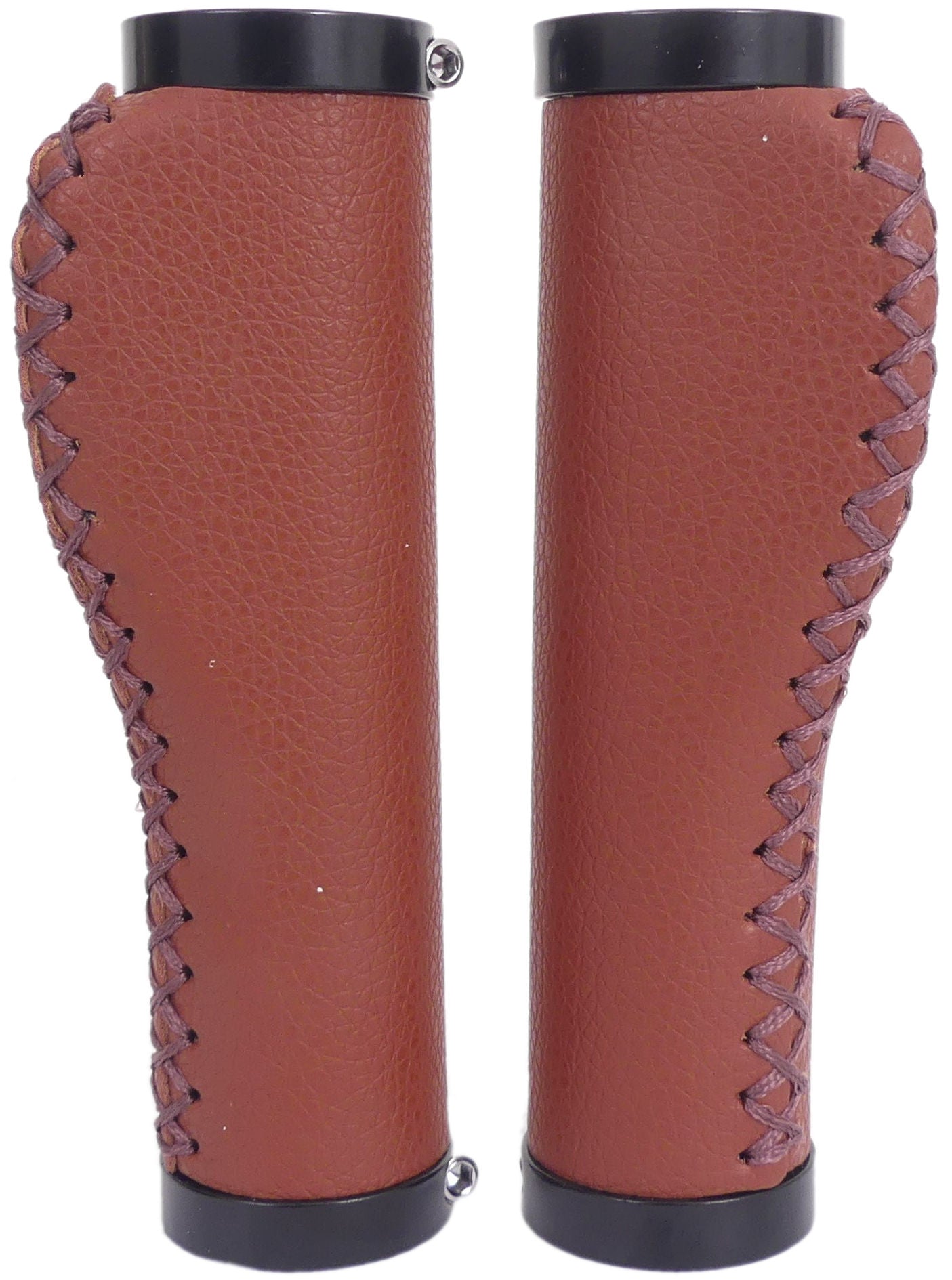 Griffset Edge Leather inkl. Sicherungsring - kamelbraun - 135 135 mm (Werkstattverpackung)
