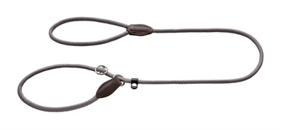 Hunter Retriever Leine mit Stopper Freestyle Grau