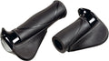 Ergotec MF1 großer Kraton-Aluminiumgriff, Paar, 130+130 mm – schwarz