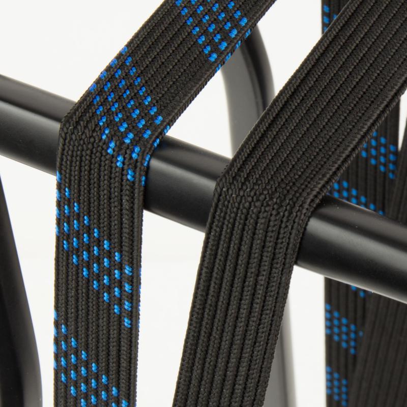 Qibbel Widek Sicherheitsgurt SUV Stahlhaken 54cm schwarz blau
