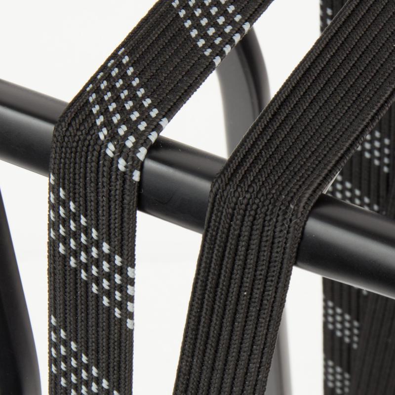 Qibbel Widek Sicherheitsgurt SUV Stahlhaken 54 cm schwarz grau