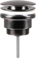Differnz design afvoerplug gun metal