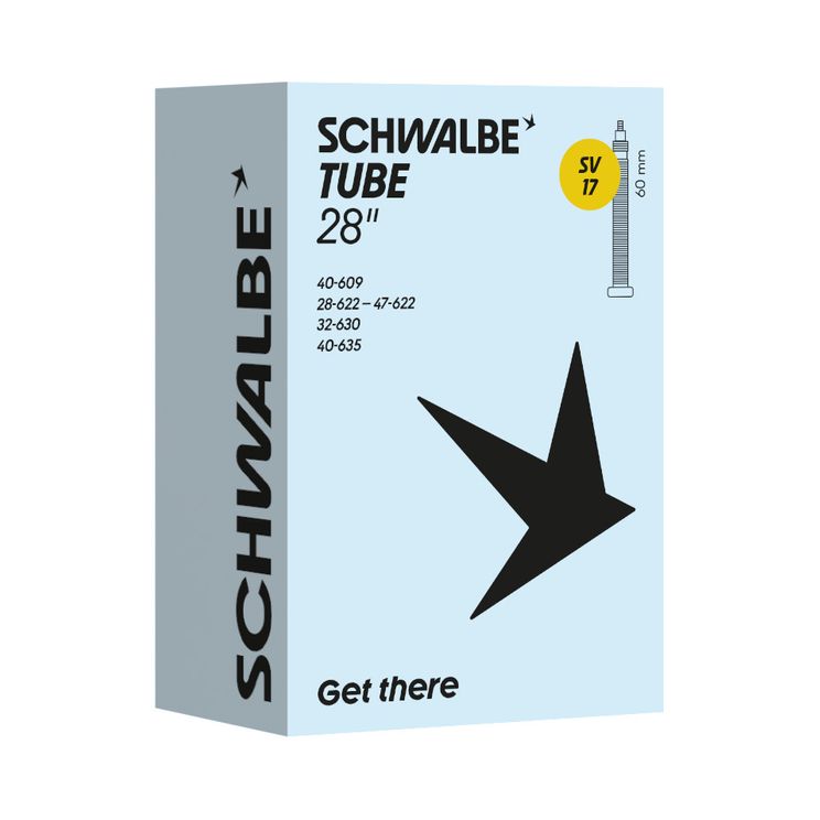Schwalbe tube (sv17) - tour gravel - 28'' (28 47-622 635) - presta 60mm
