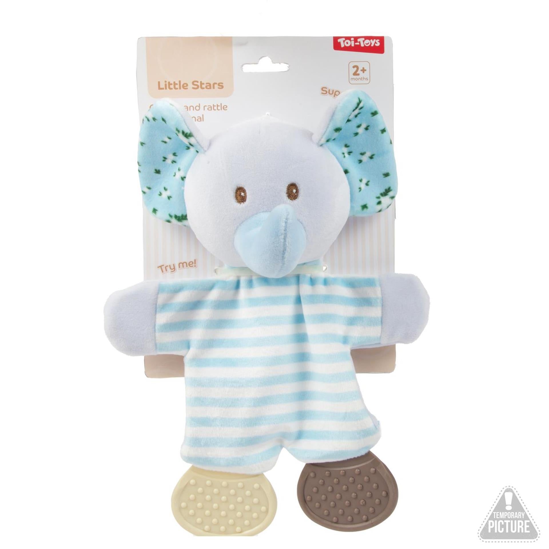 Toi-toys little stars baby knisperdoek+bijtring
