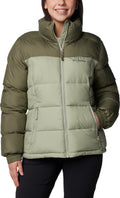 Columbia pike lake™ full zip jacket women's outdoorjas - stone green, safari - maat s