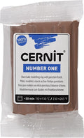 Creativ Company Cernit Modelliermasse, taupe, 56 Gramm