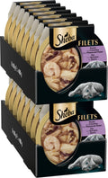 Sheba-Filets vom Huhn/Garnelen/Meeresfisch in der Soße