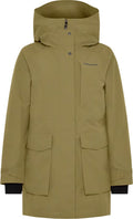 Didriksons harriet wns parka dames outdoorjas - olive green