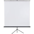 Projectiescherm franken x-traline 220x220cm wit