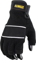 Dewalt werkhandschoenen 3 vingers zwart dpg214 eu