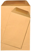 Gallery loonzakjes formaat 65 x 105 mm gegomd bruine kraft doos van 1000 stuks