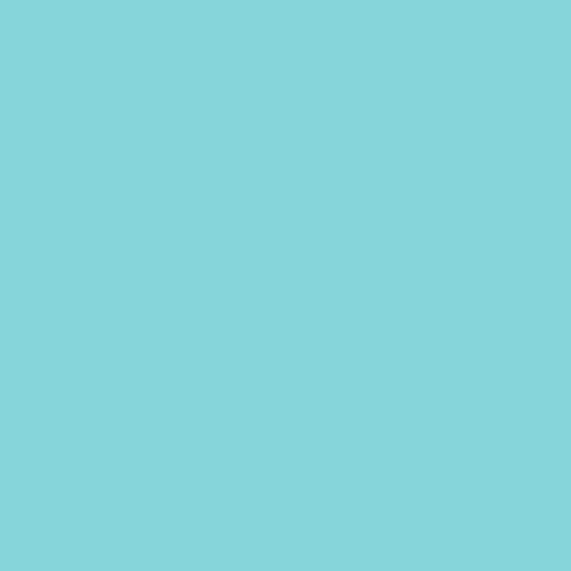 Duni servetten mint blue 3-laags 33x33cm