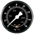 Sks pompd manometer 63mm 16 bar zw