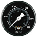 Sks pompd manometer 63mm 230 psi zw
