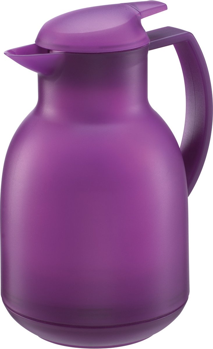 Leifheit bolero thermoskan - 1 liter - paars