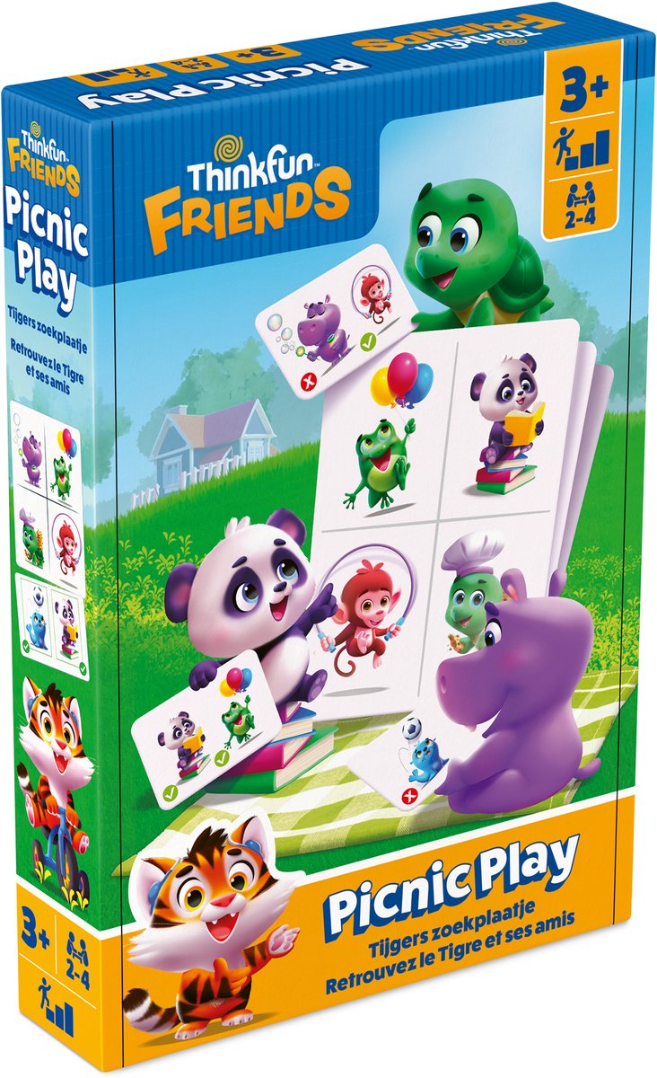 Ravensburger thinkfun Freunde Picknick-Spiel – 2 bis 4 Spieler