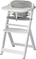 Bebeconfort timba met verkleinkussen - kinderstoel - white grey - 6 maanden tot 10 jaar oud