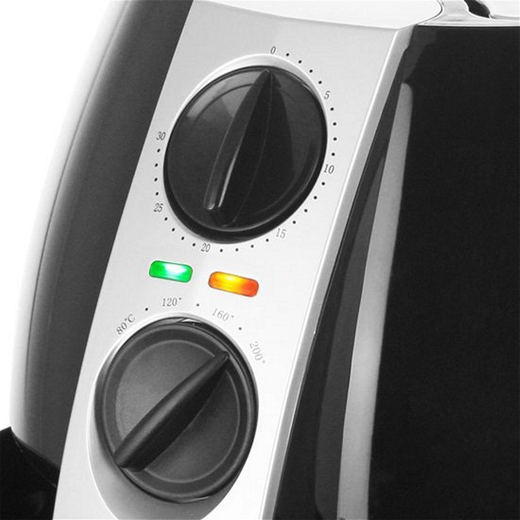 Emerio AF-116073 Smart-Fritteuse 4,5 l 1500 W schwarz silber