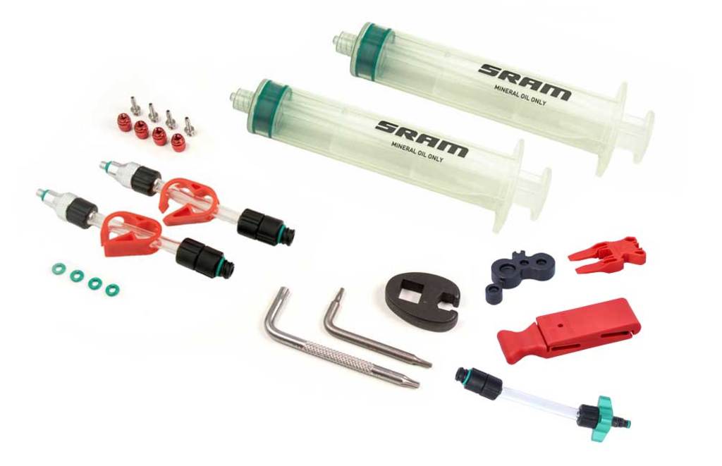 Sram entlüftungs-kit bleeding kit withouut mineral oil
