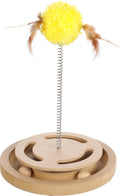 Flamingo krabspeelgoed kitty - stijlvolle en duurzame krabpaal voor katten - lichtbruin one size