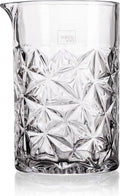 Vacuvin vacu vin mixing glass 650 ml – cocktail mengglas – rvs design print – voor geroerde cocktails