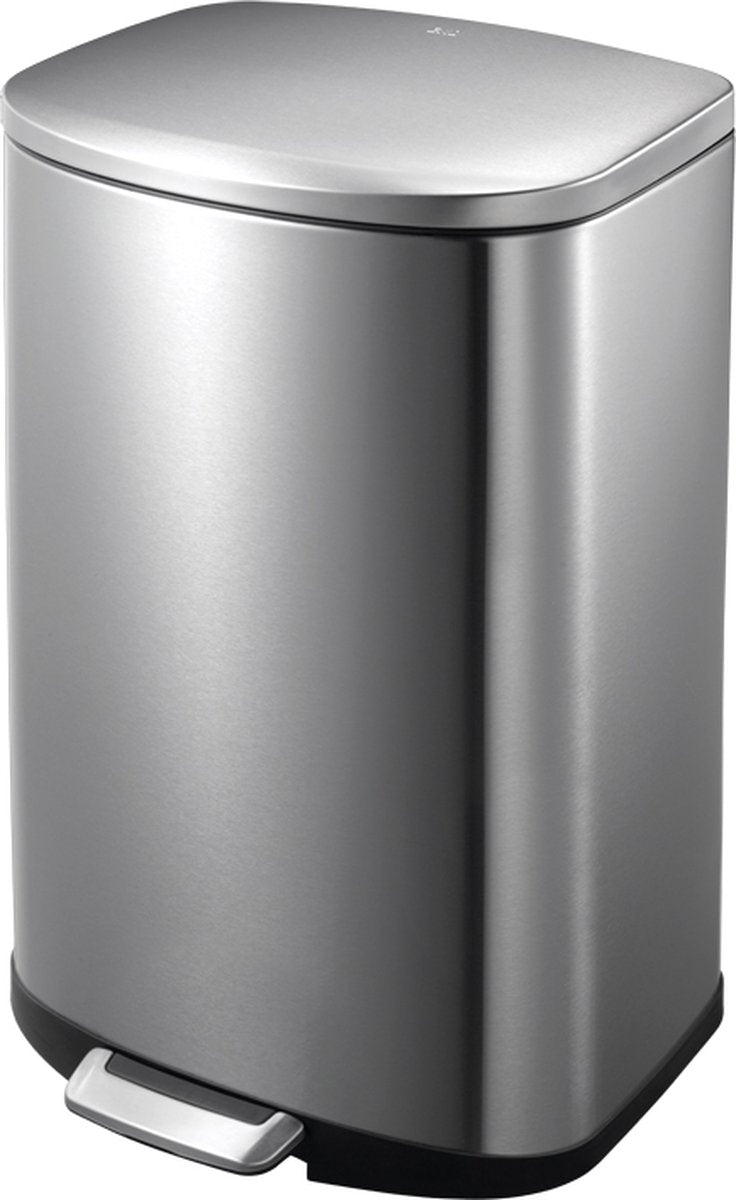 Eko Eko Treteimer della 50 l Matte Silber -gelöscht