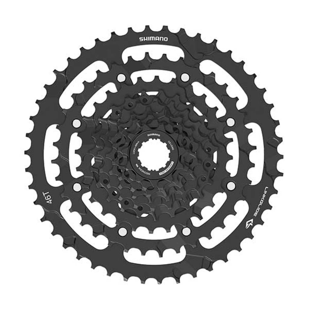 SHIMANO Kassette CS-LG 400 Shim.cassette LG400 9F 11-46Z