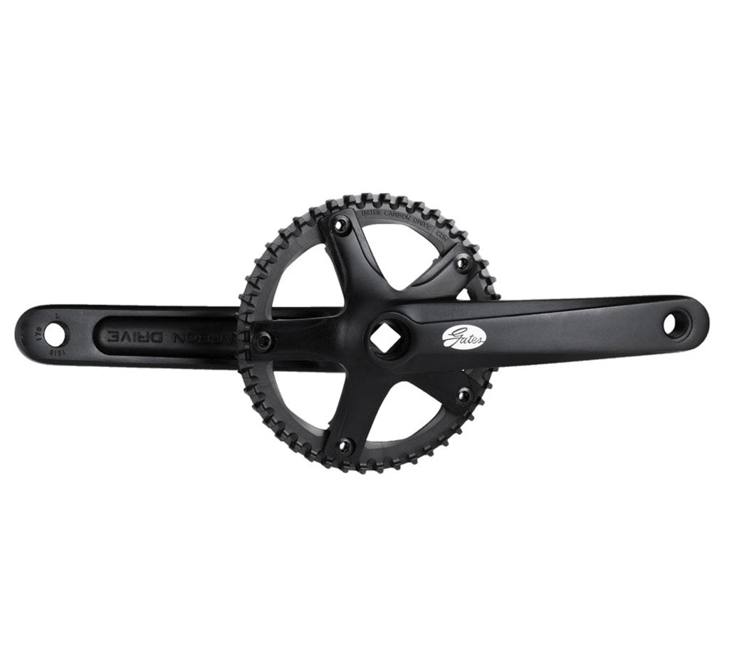 Gates Kurbelgarnitur CDN S150 46T 175mm ohne Kantenschutz schwarz.