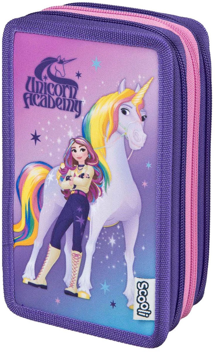 Undercover unicorn academy 3-vaks gevulde etui