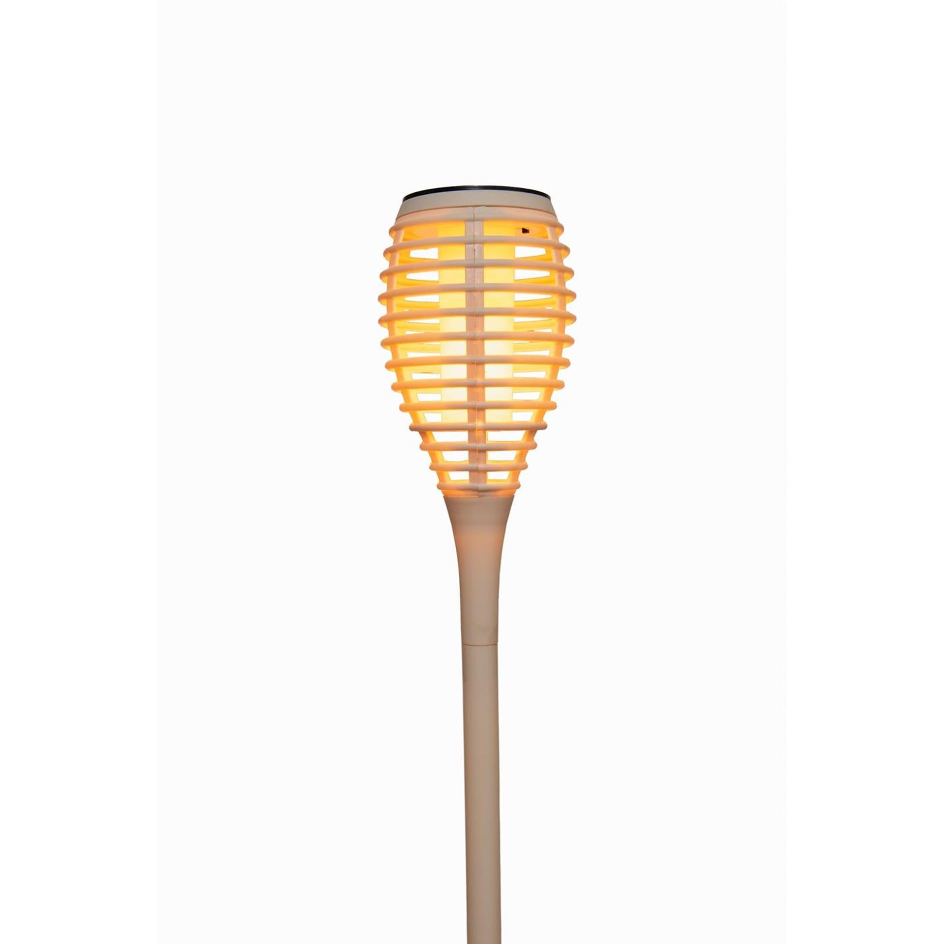 Anna's collection led solar fakkel zand 10x61cm