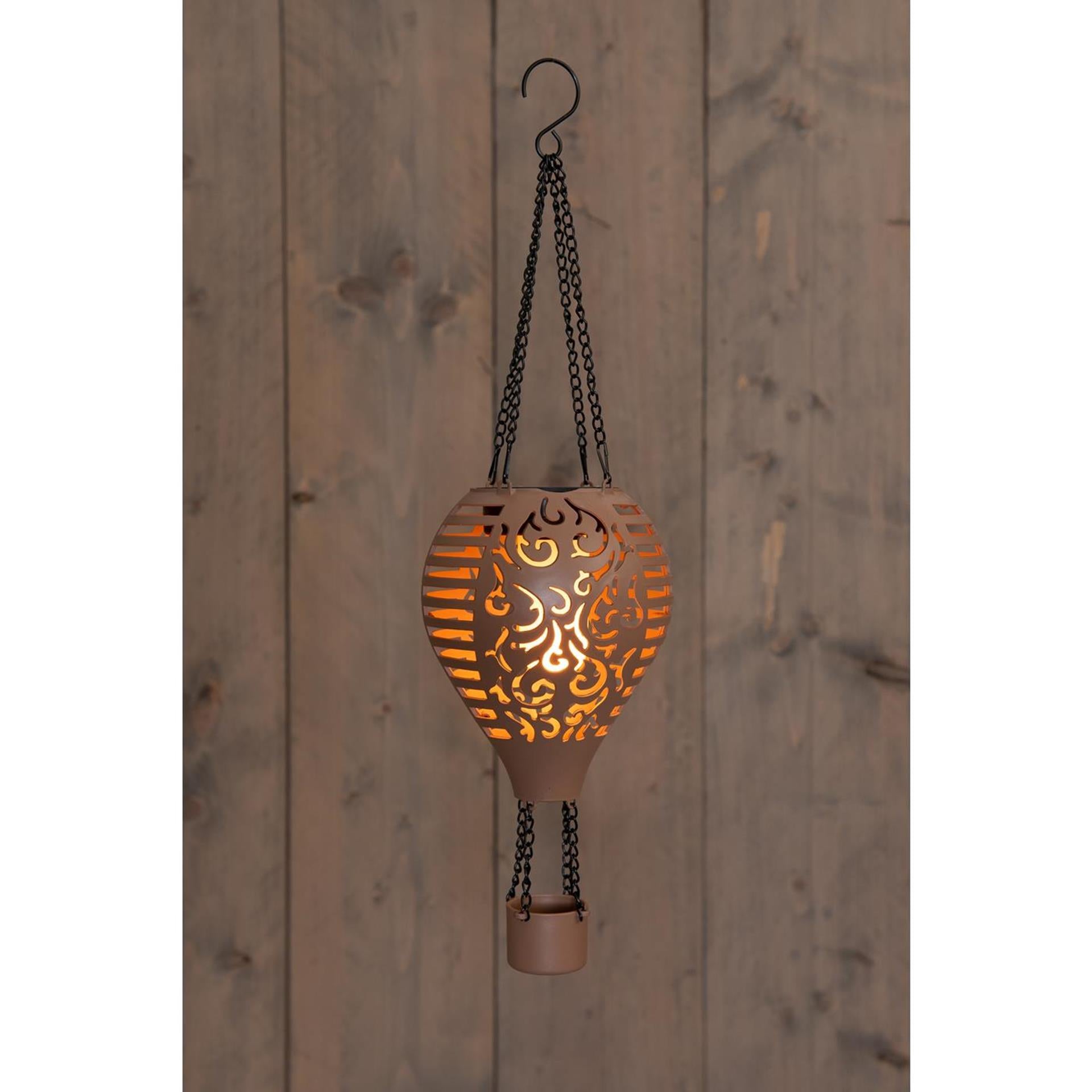 Anna's collection led solar luchtballon terra 12,7x38cm