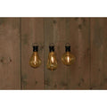 Anna's collection solar retro filament lamp zwart