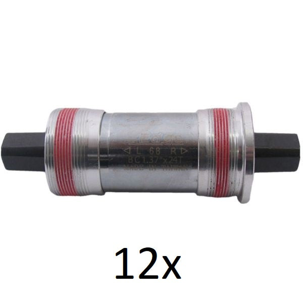 Quadratische Bodenhalterung 123 mm Kante 68 mm mit Aluminiumbechern (12 Stück)
