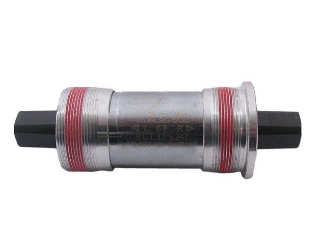 Edge vierkante trapas 132mm bsa 68mm met aluminium cups - zilver