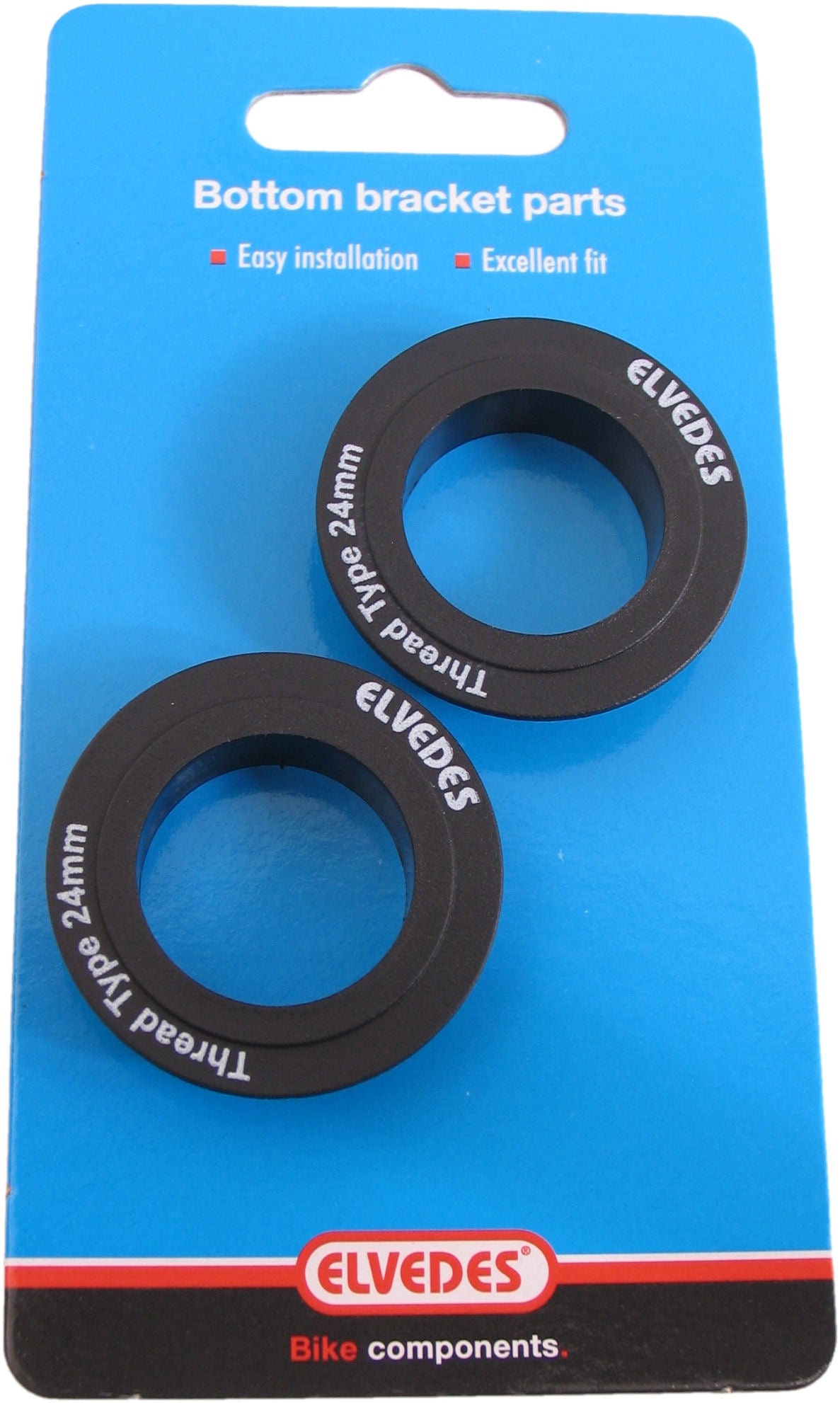 Elvedes Tretlagerkappen für Shimano 24mm Außenbordmotoren (2 Stück)