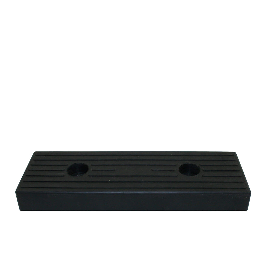 Rubber boottrailer kussen 300x100mm zwart
