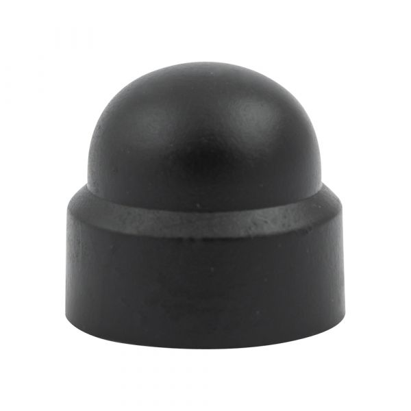Dachfassaden-Abdeckkappe aus Kunststoff für Muttern, schwarz, RAL 9005, M8 | 50 Stück - 6305.50.00801