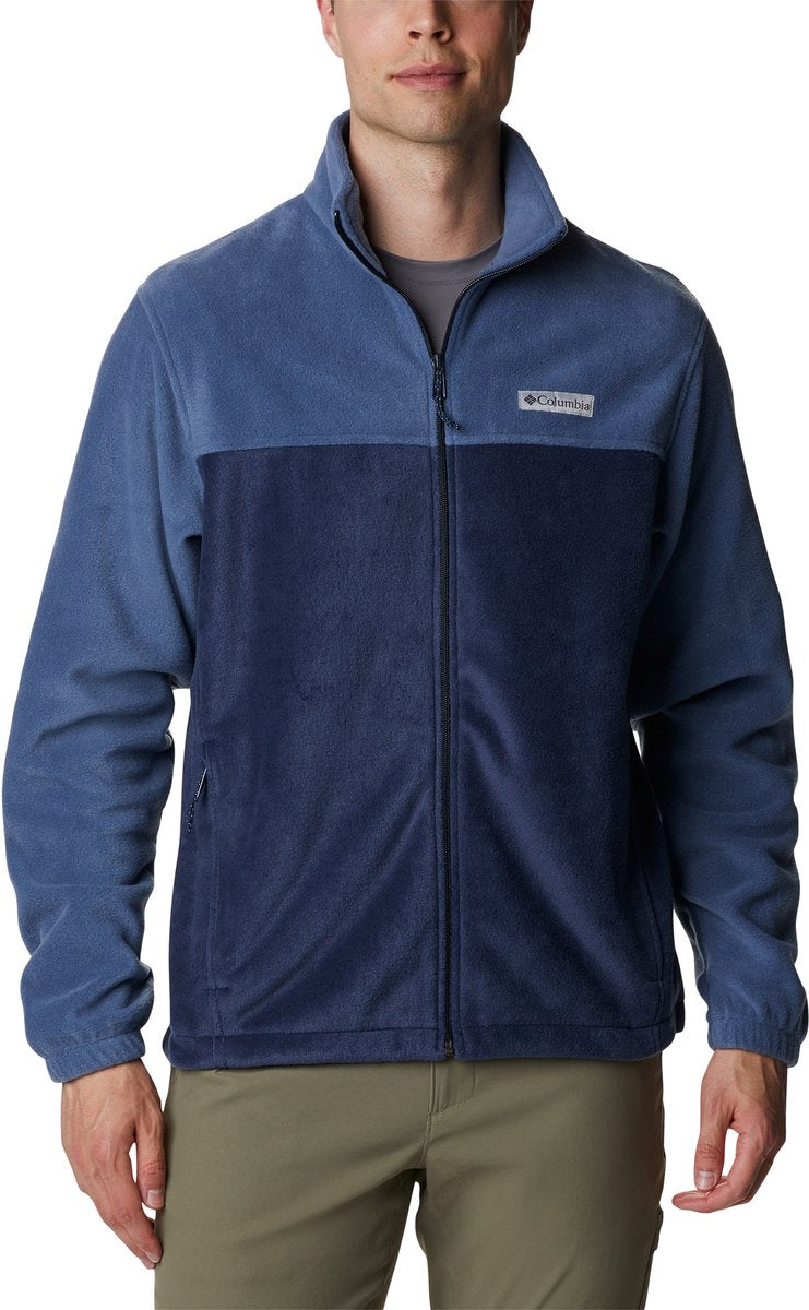Columbia steens mountain™ full zip 2.0 fleece jas heren - fleece jas met volledige ritssluiting - fleece vest - blauw - maat l