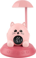 Bigben hibuddies hibuddies nachtlamp wekker met geluidseffecten voor kinderen - sun de kat - slaaptrainer