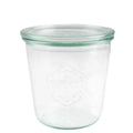 Weck stort glas met deksel (580ml) 1 2l 6 stuks